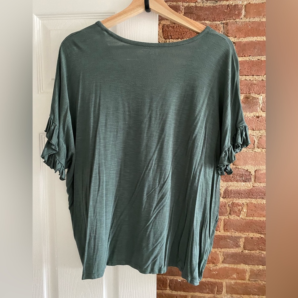 Loft Ruffle Sleeve Tee - Picture 5 of 7